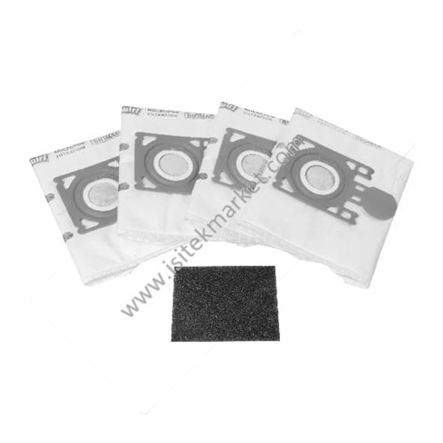 TOZ TORBASI SETI (4 KIŞI) & MOTOR FILTER TOZ SÜPÜRGESİ İÇIN THOMAS SMARTTOUCH 787252