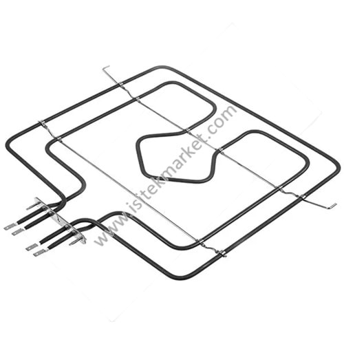 FIRIN ÜST (IZGARA) ISITMA ELEMENTİ GORENJE 802989 2700W (1600+1100W) 230V B=365MM L=350MM