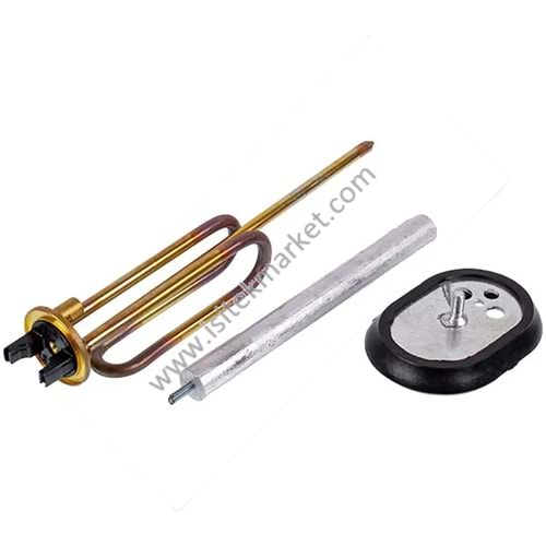 ARISTON KİT SU ISITICI ISITICI ELEMANI 1500W + FLANŞ CONTALARLA + ANOT (816616, 65108275)