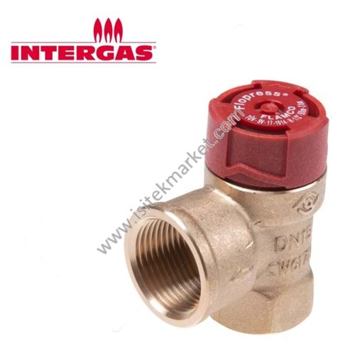 INTERGAS EMNİYET VENTİLİ 3 BAR 844097