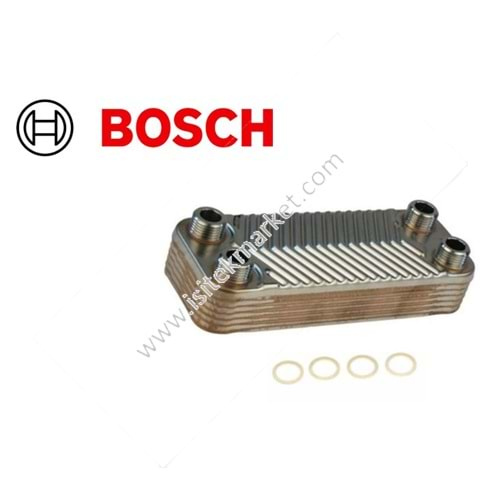 PLAKALI EŞANJÖR SWEP BOSCH WORCESTER JUNKERS 87054062030