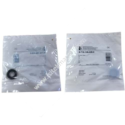 ORİNG PLAKALI EŞANJÖR CONTASI BOSCH WORCESTER 87161064350 25,9X14,9x7,9 mm