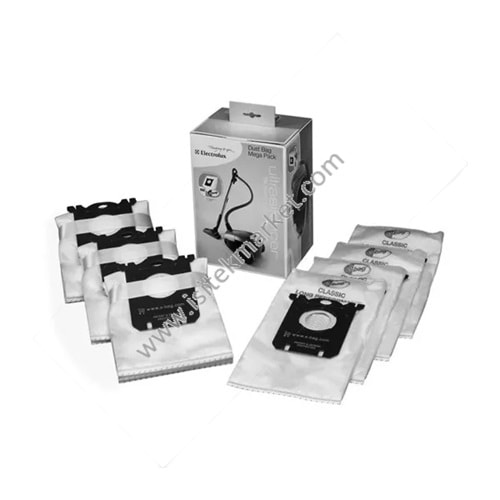 TOZ TORBASI SETI VC ELECTROLUX İÇIN UZUN PERFORMANS UMP3 S-BAG SINIFI 9001661546