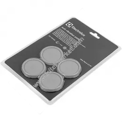 YIKAMA MAKİNESİ İÇİN TİTREŞİM ENGELLEYİCİ -ŞOK EMİCİ- PED ELECTROLUX 902979524E4WHPA02 D45 MM H6 MM -4 BÖLEK-
