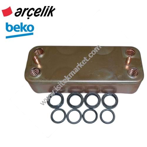 PLAKALI EŞANJÖR ARÇELİK BEKO 9178004568 DGK 21 EY LCD PREMİX