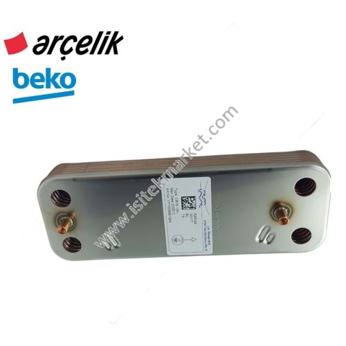 PLAKALI EŞANJÖR 10 PL 2071206 ARÇELİK BEKO 9191012891 DGK 20 KK LCD