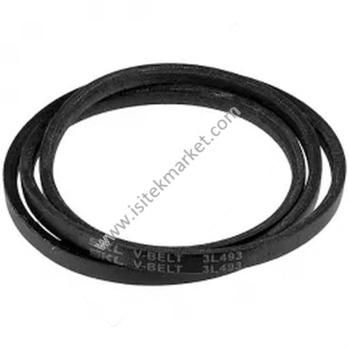 Çamaşır makinesi için kemer 92130566 Megadyne 3L493 siyah