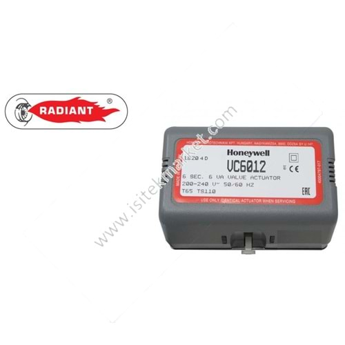 VANA MOTORU VC6012ZZ00-U 220V - HONEYWELL RADIANT 96022LA