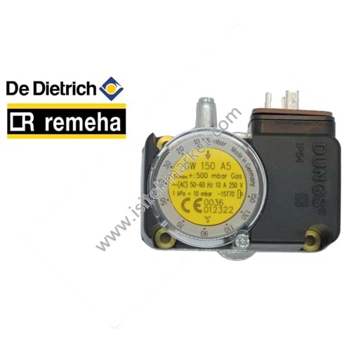 BASINÇ ANAHTARI DUNGS - GV 150 A5 DE DIETRICH 97646001