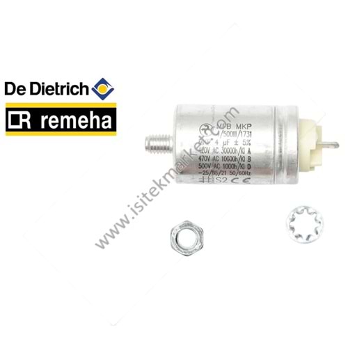 KONDANSATÖR 4MF BX REMEHA DE DIETRICH 97955489