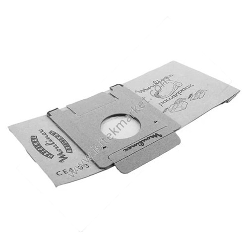 TOZ TORBASI SETI (8 TACI) + ÇIKIŞ MİCROFİLTRE ÇÜNKÜ ELEKTRİKLİ SÜPÜRGE MOULİNEX A26B04