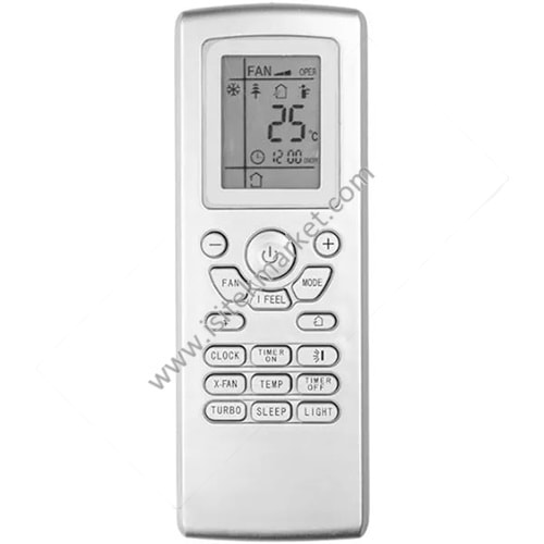 GREE YT1F UYUMLU KLİMA KUMANDASI