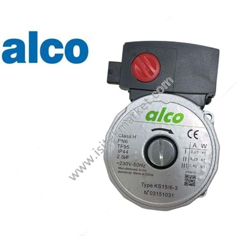 POMPA MOTORU ALCO WILO MUADİLİ KS 15/6 -3 93 WATT -