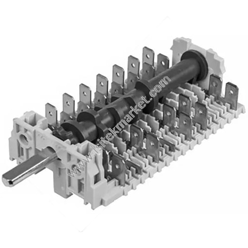 İNDESİT FIRIN FONKSİYON SEÇİCİ ANAHTARI 15HE-021 C00049940