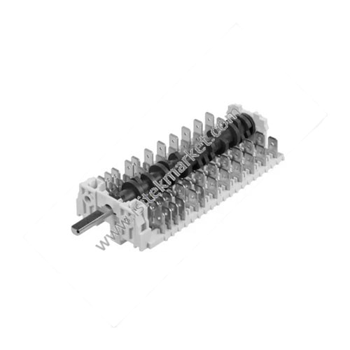 İNDESİT FIRIN İŞ SEÇİCİ ANAHTARI 19HE/073 C00196057