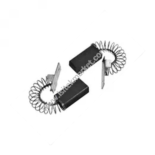 MOTOR BRUSHES FOR WASHING MACHINE C00196547 -2 PCS.- ROD -WITHOUT HOUSING- 10X6X19