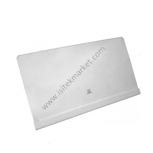 INDESİT C00263217 SEBZE BÖLÜMÜNÜN ÜZERİNDEKİ BUZDOLABI CAM RAFI