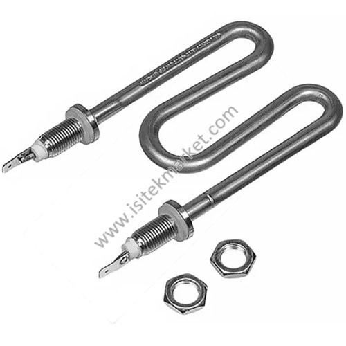 BULAŞIK MAKİNESİ İÇİN ISITMA ELEMENTİ (AKIŞ İÇİN) ARİSTON C00304659 L=100 MM 1200 W