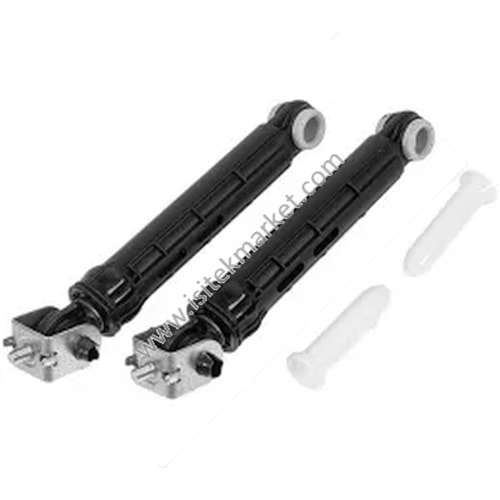 Çamaşır Makinesi için Tamburlu Amortisörler Indesit C00309597 -montaj braketiyle birlikte- -2 parça- 100N L170-260mm D-Gres gres yağlı-13mm