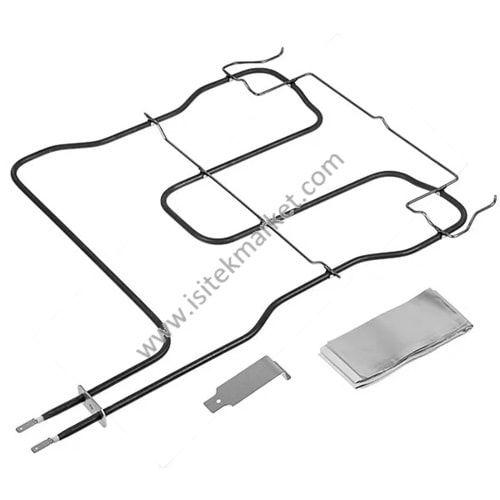 FIRIN İNDESİT İÇİN ALT ISITMA ELEMENTİ C00857852 1000W 230V B=360MM L=495MM