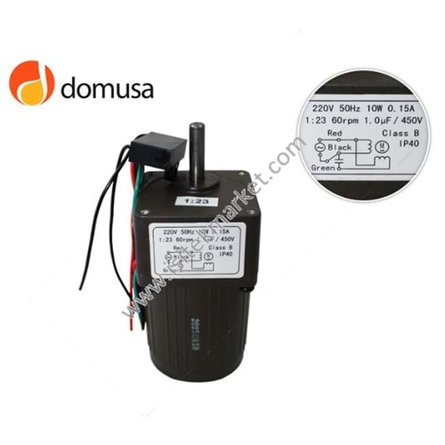 DOMUSA MOTOR CFOV000117 10W 1/23