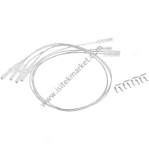 GAZ OCAĞI BUJİ SETİ (4 KİŞİ) COD.34101001 L=535MM