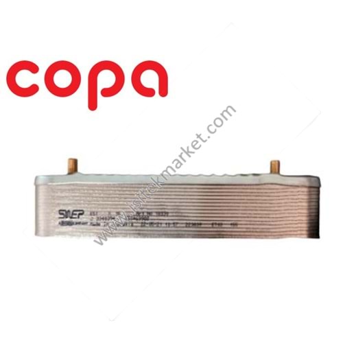 PLAKA EŞANJÖR SWEP 148 MM 16 PLAKA COPA COPA06504