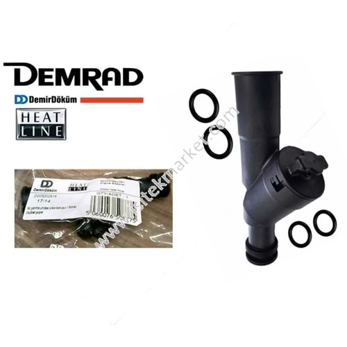 YOĞUŞMALI KOMBİ FİLTRE DEMİRDOKÜM HEATLINE DEMRAD D003202916 NİTROMİX