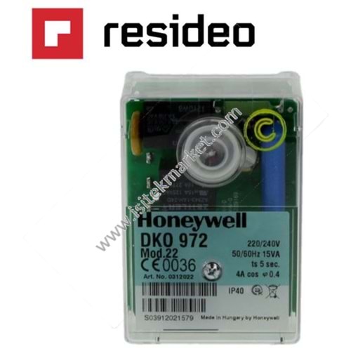 BRÜLÖR OTOMATİĞİ SATRONIC HONEYWELL DKO972 MOD 22