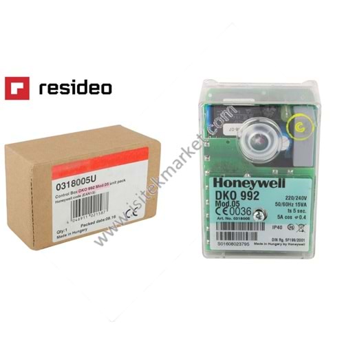 BRÜLÖR OTOMATİĞİ SATRONIC HONEYWELL DKO992 MOD 05 0318005U