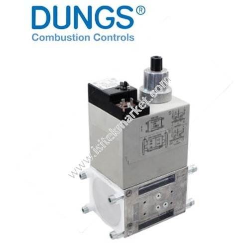 İKİZ SOLENOID VALF DUNGS DMV-DLE520/11 500 MBAR 220-240V R2