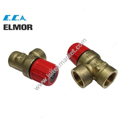 3 BAR EMNİYET VENTİLİ E.C.A 1/2 1/2 F