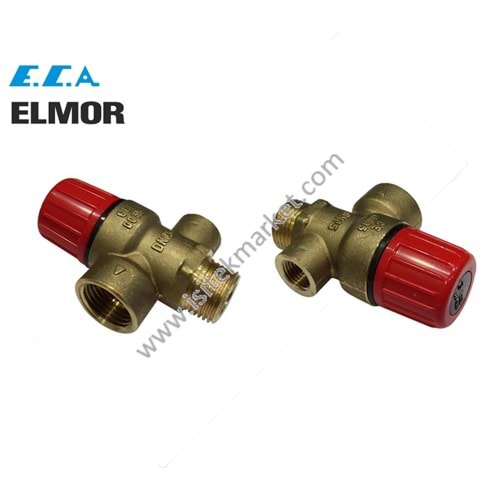 3 BAR EMNİYET VENTİLİ E.C.A 1/2 1/2 M