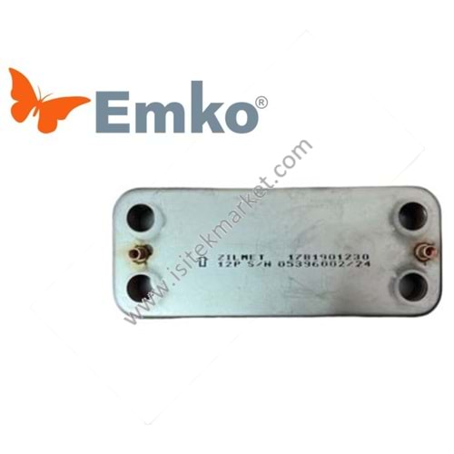 PLAKA EŞANJÖR ZILMET 17B1901230 12 PLAKA EMKO EMKO03501