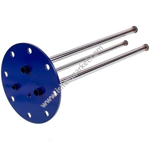 KAZAN FLANŞI KURU ISITICI AEG D DIŞ=180MM L TÜP= 410/410/406MM (?6 ANOT İÇİN)