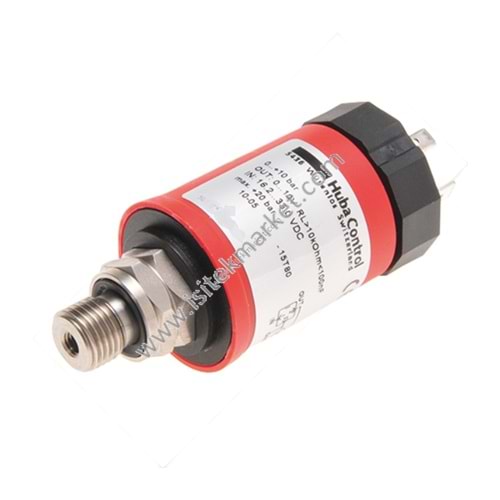 DÜŞÜK BASINÇ TRANSDÜSERİ HUBA 0-1 BAR / 4-20 mA/10-33 VDC /MAX 2 BAR 501.911003181