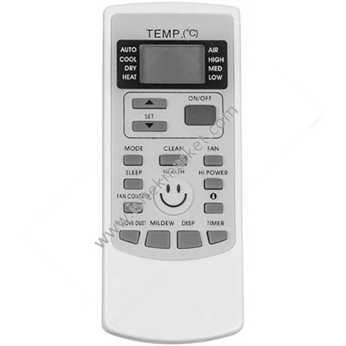 HONDA HD-12HRA4F UYUMLU KLİMA KUMANDASI 145