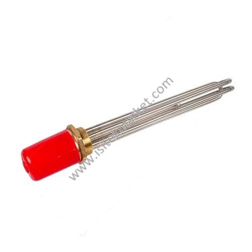 ELEKTRİKLİ KOMBİ REZİSTANSLARI BLOĞU 6KW 220-380V L=250MM SOMUN 1 1-2 SANAL