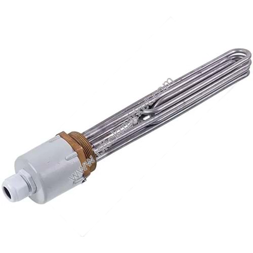 ELEKTRİKLİ KOMBİ REZİSTANSLARI BLOĞU KAWAİ 12 KW 220-380V L=320MM SOMUN 2