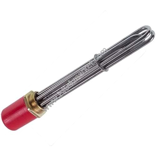 ELEKTRİKLİ KOMBİ REZİSTANSLARI BLOĞU 4,5KW 220-380V L=290MM SOMUN 1 1-2 KOOLWEN