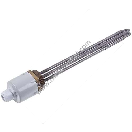 ELEKTRİKLİ KOMBİ REZİSTANSLARI BLOĞU KAWAİ 9 KW 220-380V L=380MM SOMUN 2