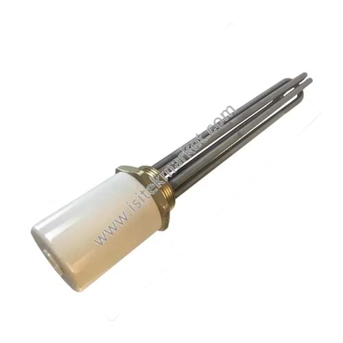 ELEKTRİKLİ KOMBİ REZİSTANSLARI BLOĞU 3KW 220V L=230MM SOMUN 1 1-2 (48MM) SANAL