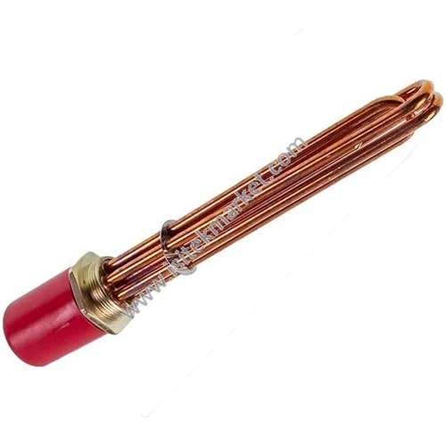 ELEKTRİKLİ KOMBİ REZİSTANSLARI BLOĞU 6KW 220-380V L=285MM SOMUN 1 1-2 KOOLWEN