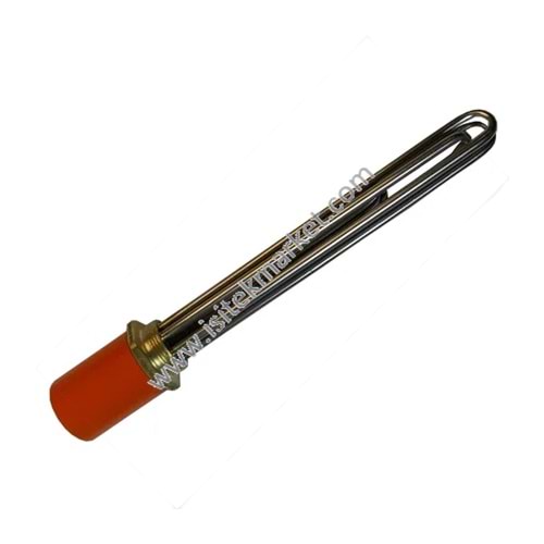 ELEKTRİKLİ KOMBİ REZİSTANSLARI BLOĞU 6KW 220V L=305MM SOMUN 1 1-2 (48MM)