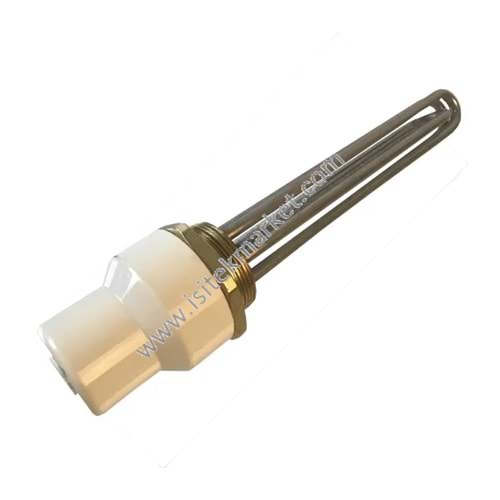 ELEKTRİKLİ KOMBİ REZİSTANSLARI BLOĞU 6KW 380V L=330MM SOMUN 2 SANAL