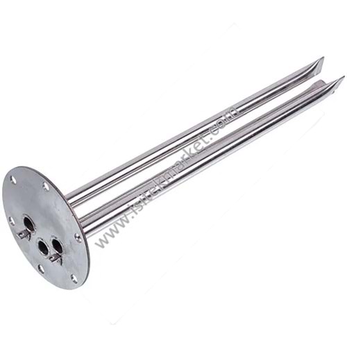 SU ISITICI FLANŞI KURU ISITICI BOSCH 1600W UYUMLU D DIŞ=125MM L TÜP=430MM (?8 ANOT İÇİN)