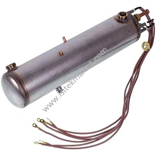 ELEKTRİKLİ KOMBİ KOSPEL EKCO.L2/L2M/R2 01431 İÇİN 12 KW 3 REZİSTANSLI (PASLANMAZ ÇELİK) ANA EŞANJÖR