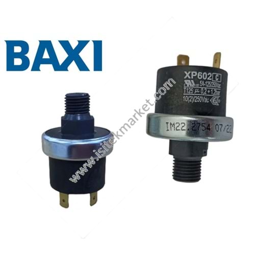 DÜŞÜK BASINÇ SWITCH MATER G 1/4 PLASTIK 2 KONTAK BX BYM MAIN POTTERTON 5114748