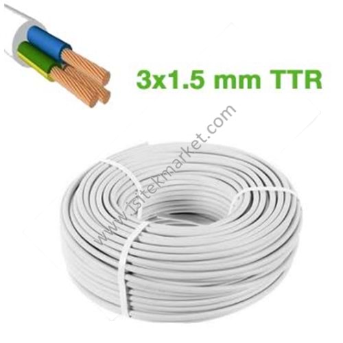 KLİMA TTR BAKIR KABLO 3X1,5