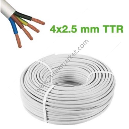 KLİMA TTR BAKIR KABLO 4X2,5